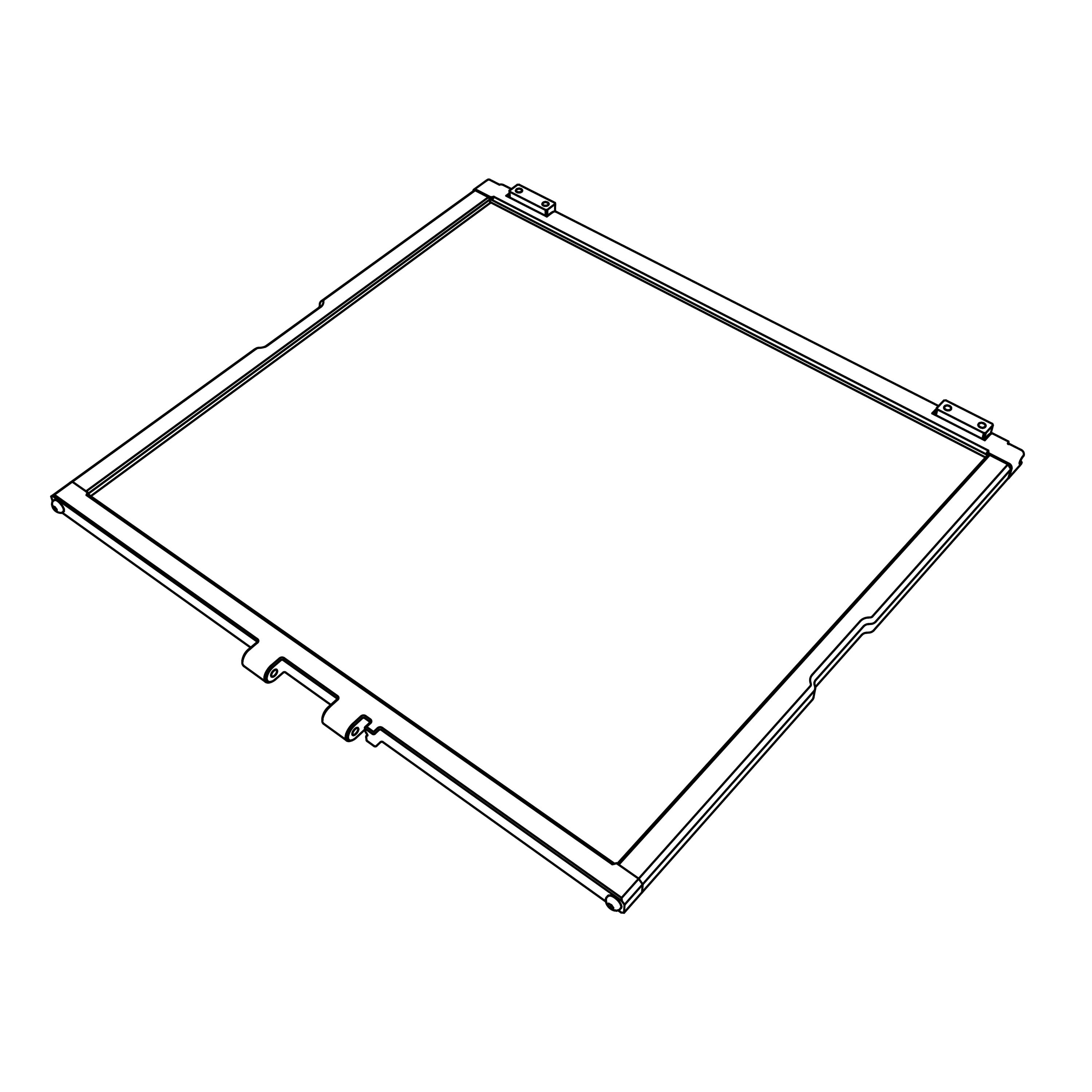 Replacement beamsplitter glass for ZP12